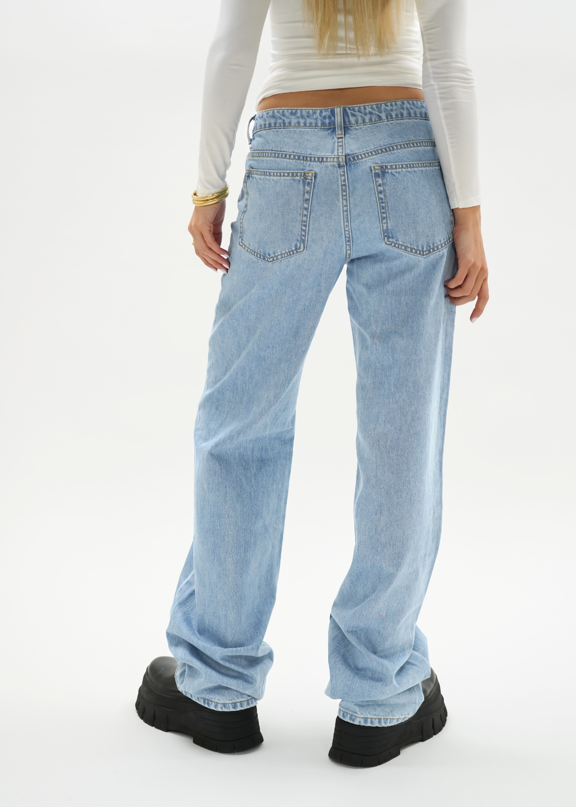 Low waist jeans classic blue (TALL)