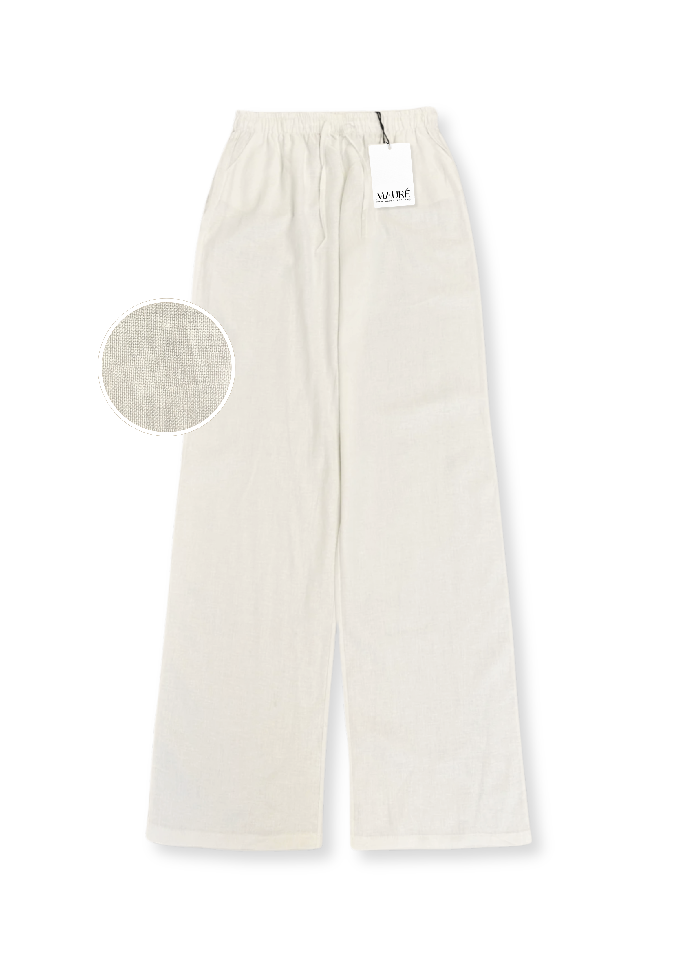 Linnen pants (TALL) crème