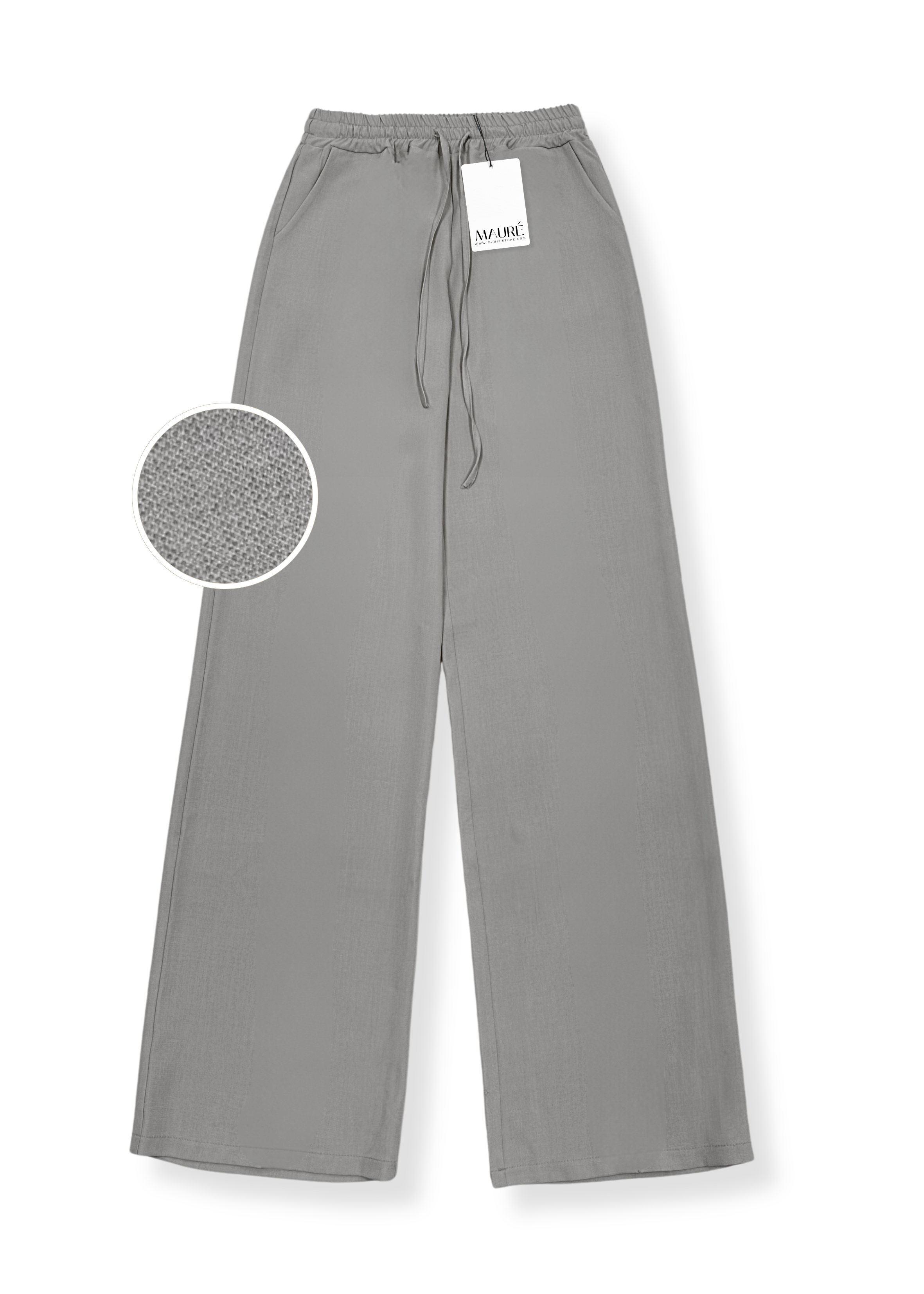 Flowy pants classic (TALL) grey