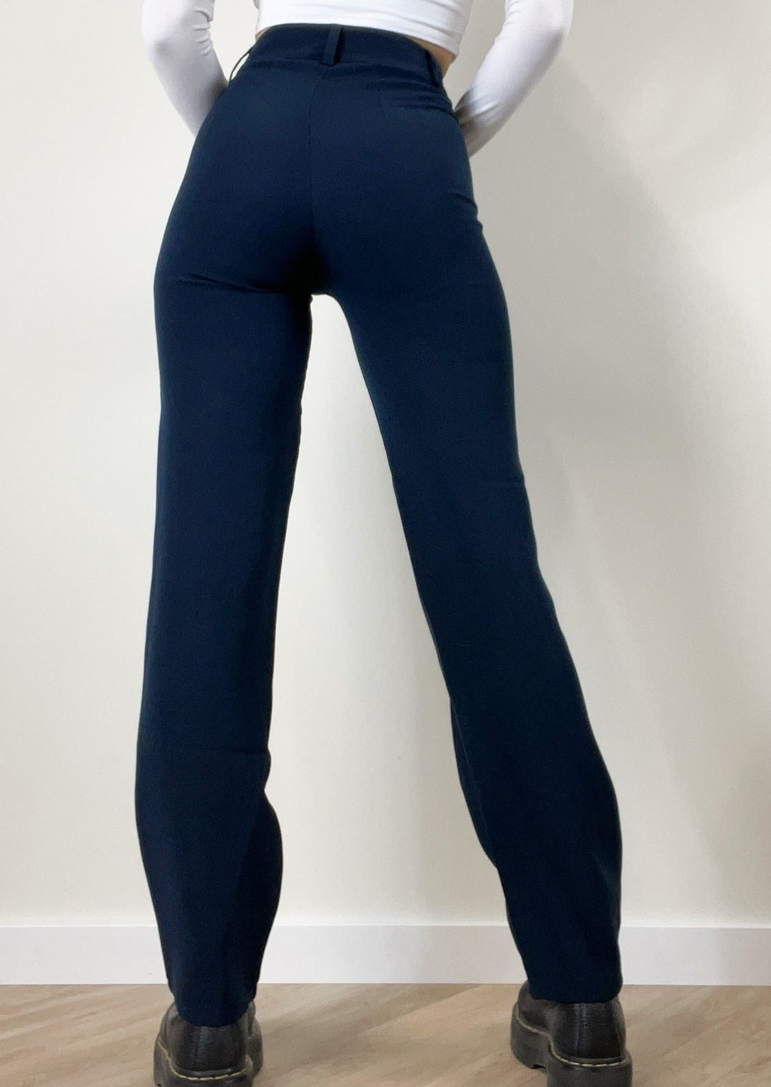 Straight leg pants classic night blue (REGULAR) - Mauré